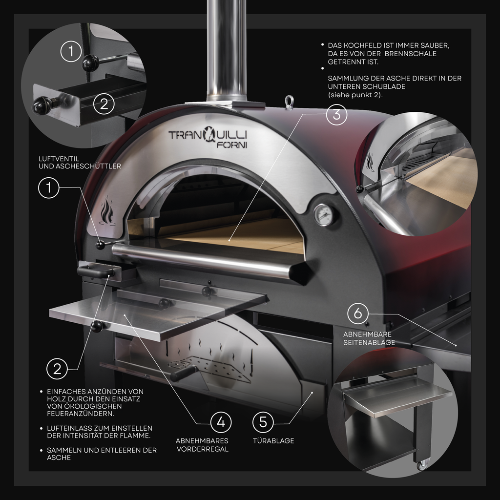 Holzofen Arde Medium