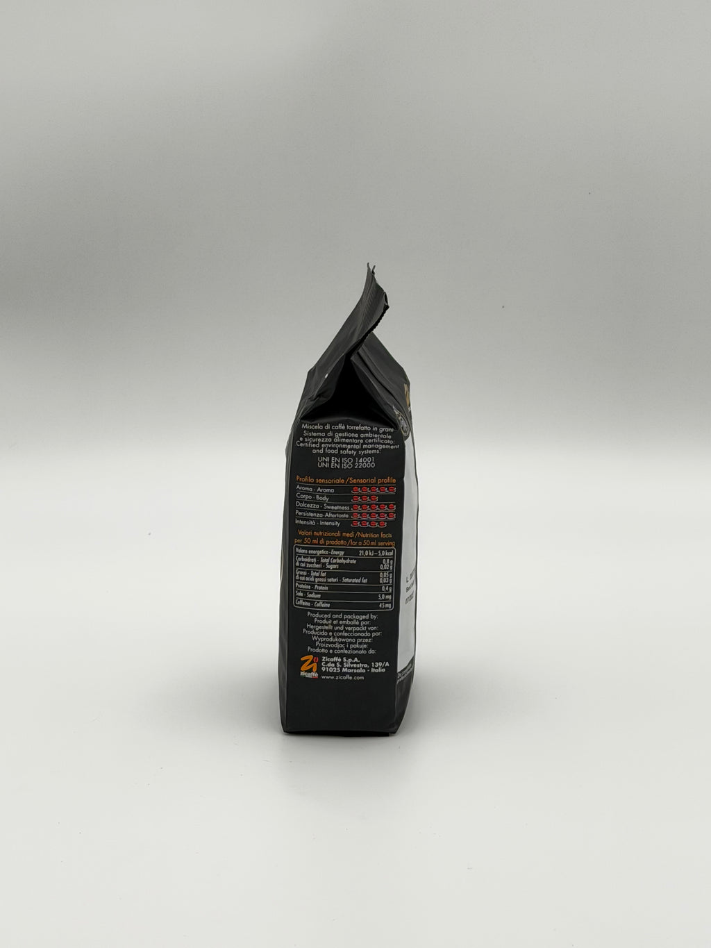 Black of Italy Arabica Kaffeebohnen