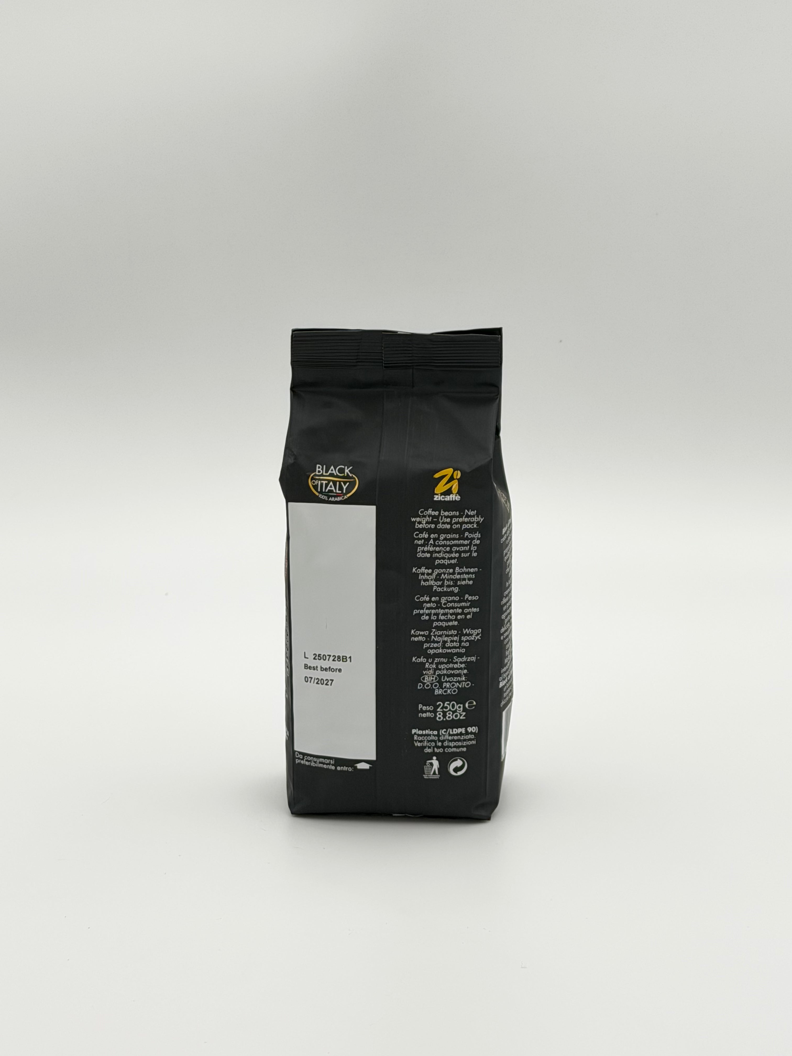 Black of Italy Arabica Kaffeebohnen