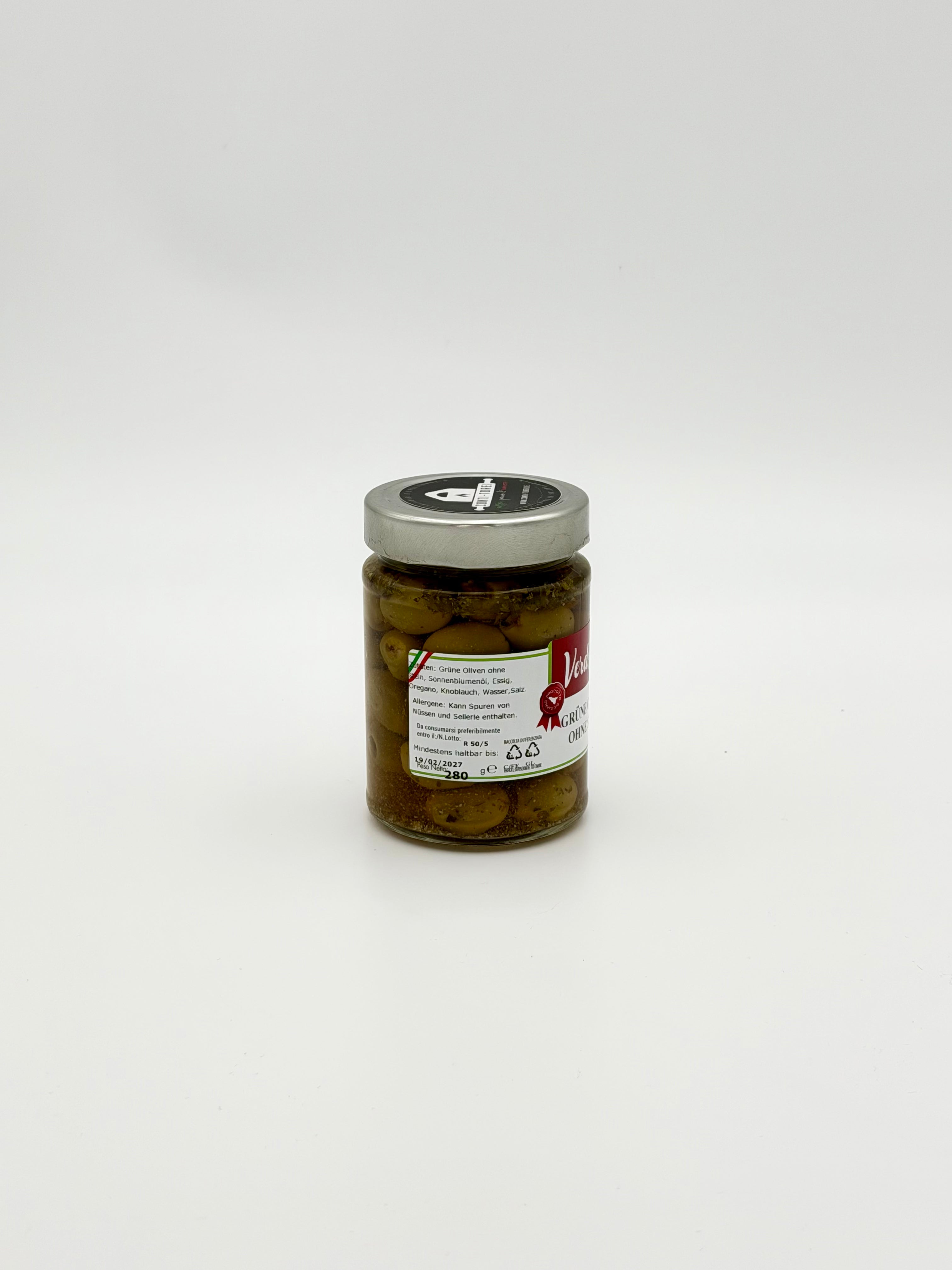 Grüne Oliven ohne Stein